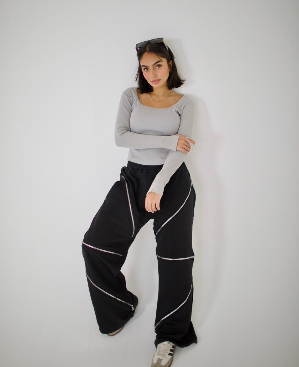 Zipper Pants