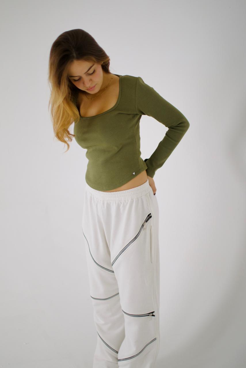 Zipper Pants