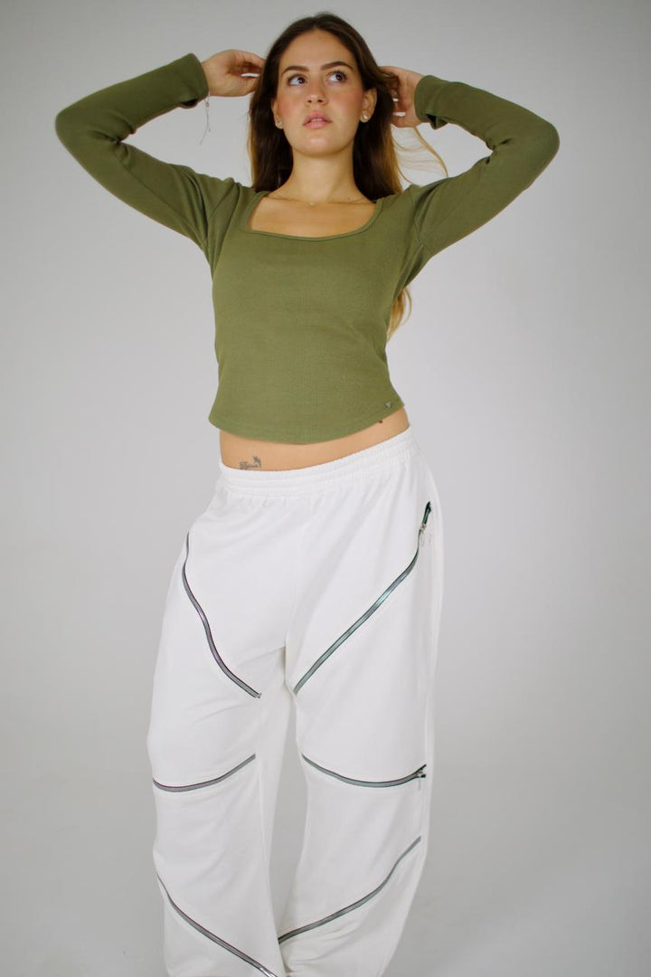 Zipper Pants
